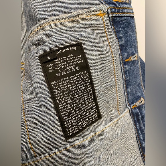 Alexander Wang Indigo Denim Jacket - Picture 6 of 8